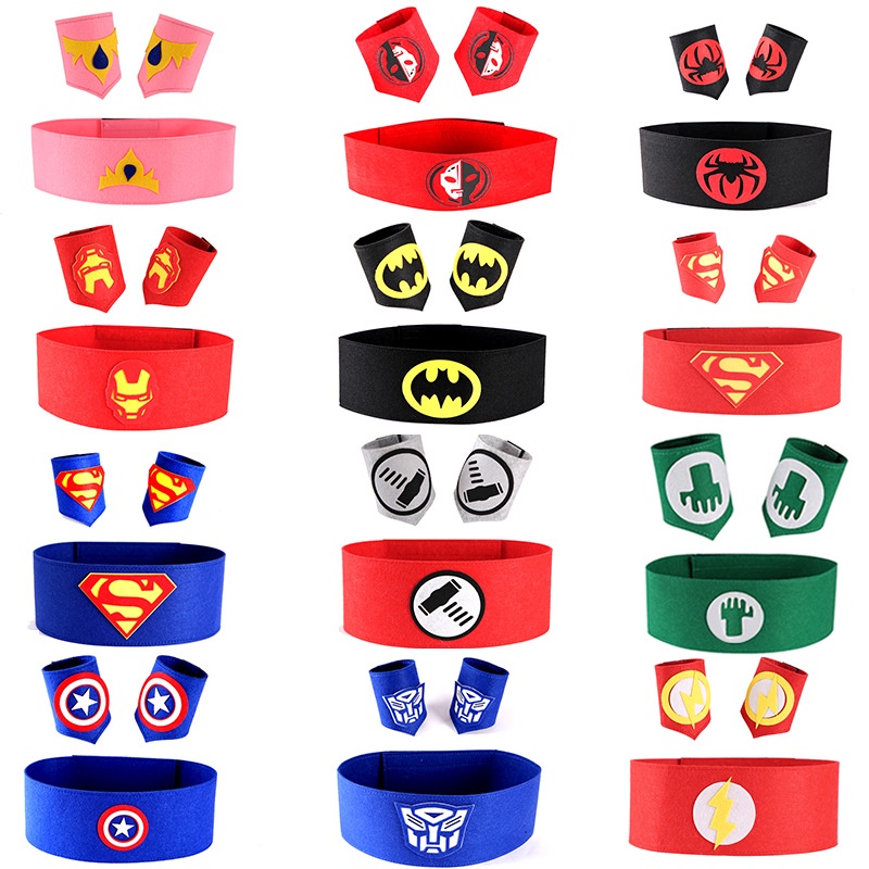 Áo Choàng Hóa Trang Halloween Siêu Anh Hùng Cho Bé