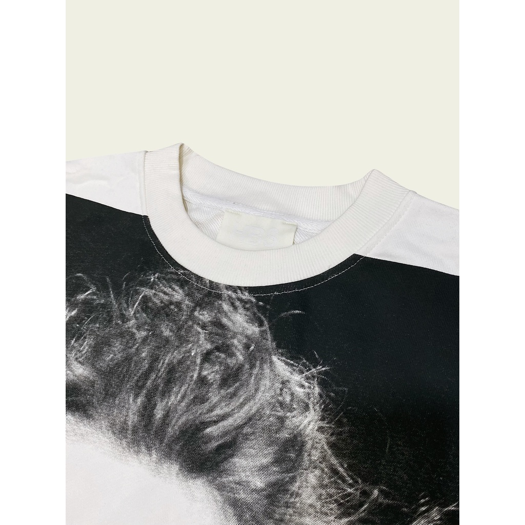 Áo sweater nỉ da cá HBS PRINTED SWEATSHIRT