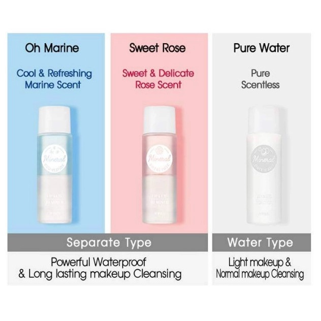 Tẩy Trang Mắt Môi APIEU Mineral Lip & Eye Remover 100ml