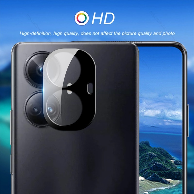 Kính Cường Lực 3D Viền Cong Bảo Vệ Camera Cho Realme 10 9 Pro Plus 10Pro + 9Pro 9i Real me 10 Realme9Pro Realme10 4G 5G