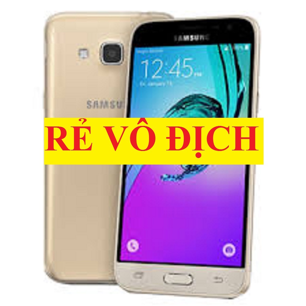 Điện thoại Samsung Galaxy J3 2016 Chính Hãng 2sim, máy nghe gọi to rõ, cảm ứng mượt - GGS 03 | BigBuy360 - bigbuy360.vn