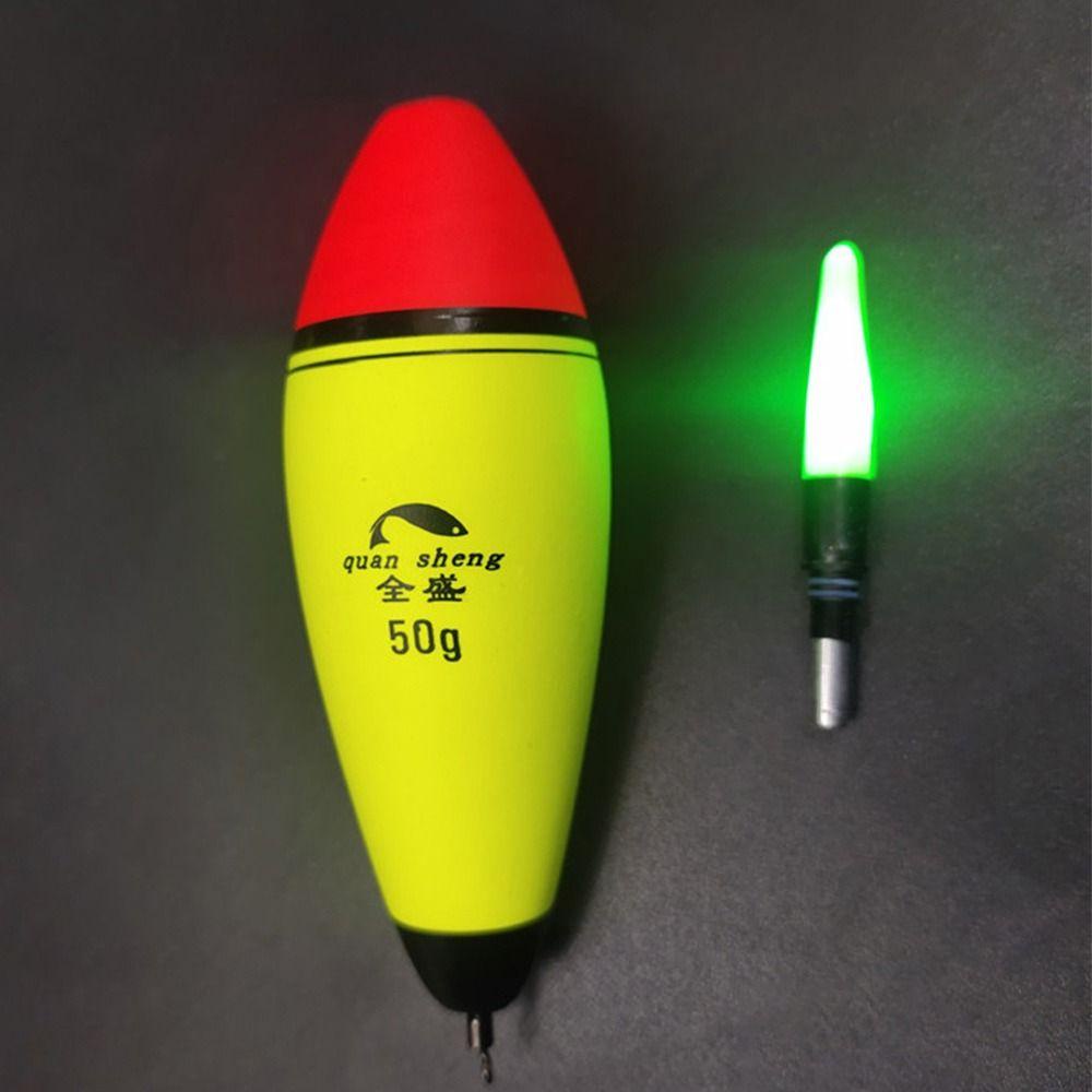 MUVAKO Phao Nổi Câu Cá Ban Đêm Bằng Nhựa Chất Lượng Cao