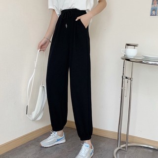 Quần Jogger Lưng Cao Plus Size Cho Nữ