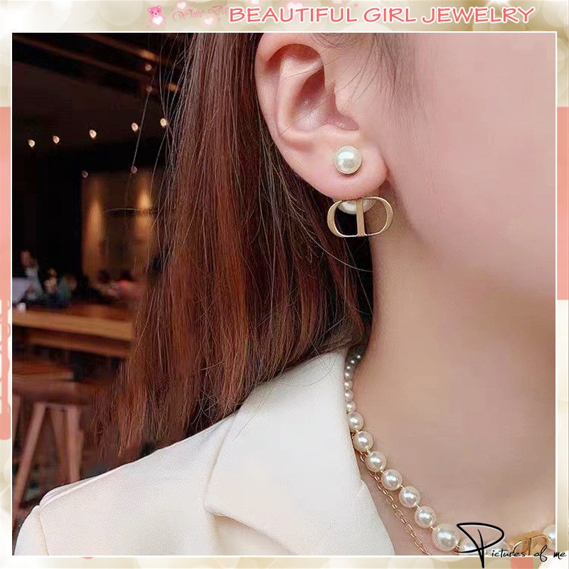 Bông Tai Ngọc Trai Thời Trang Hàn Quốc Chất Lượng Cao Cho Nữ