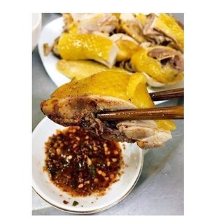 Chẩm chéo Tây Bắc chấm hoa quả, thịt luộc
