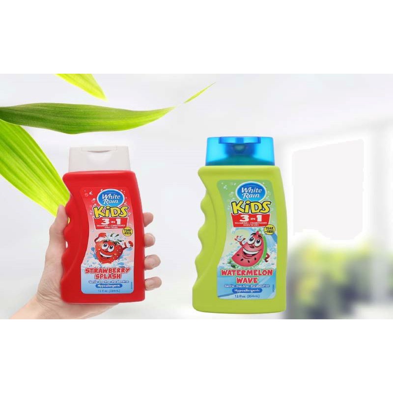 Sữa tắm trẻ em White Rain Kids 3in1 354ml Hàng Mỹ