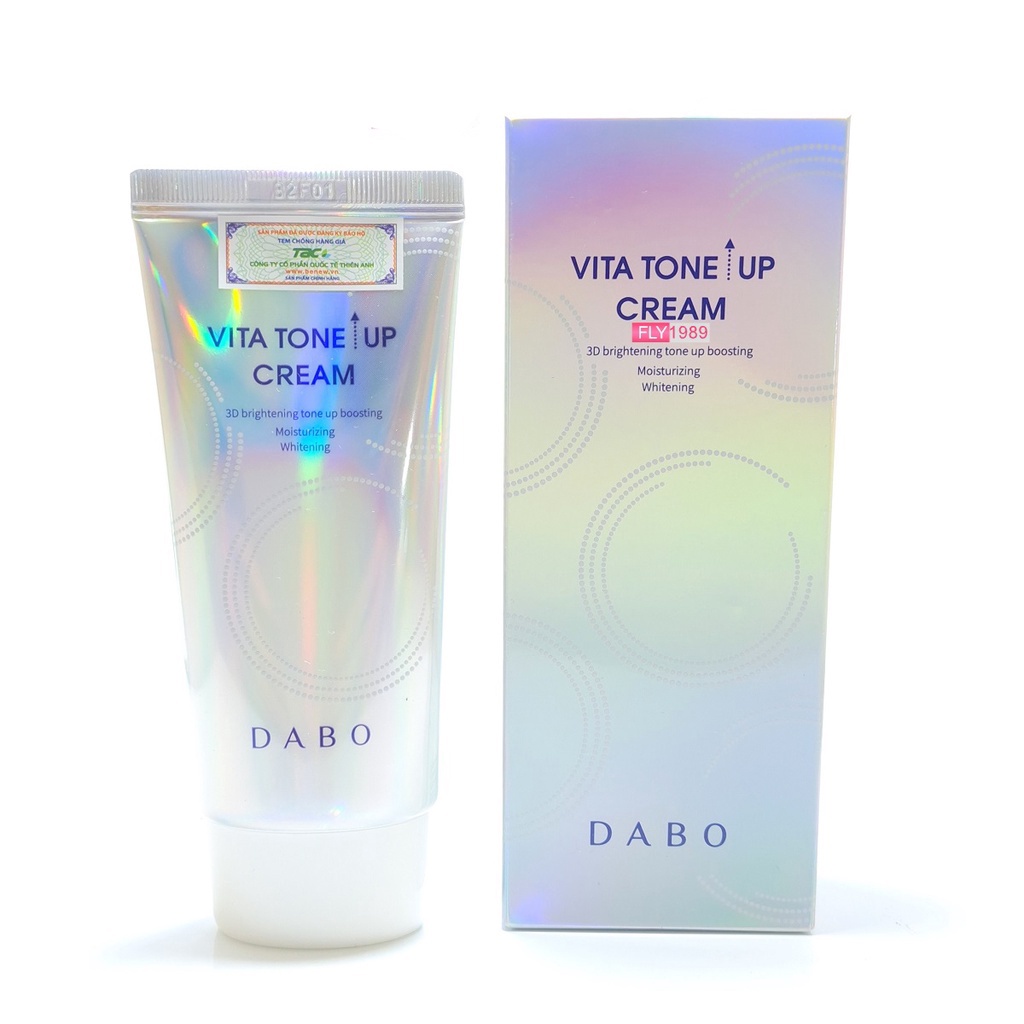 Kem Dưỡng Trắng Da, Lên Tông,Làm Đều Màu Da 3D - Dabo Vita Tone Up Cream Hàn quốc 50ml