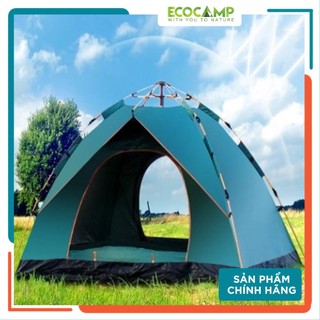 Lều Cắm Trại Du Lịch Dã Ngoại, Lều Phượt Tự Bung 3 đến 4 người Chống Thấm Nước Chống Muỗi Gấp Gọn Tiện Lợi