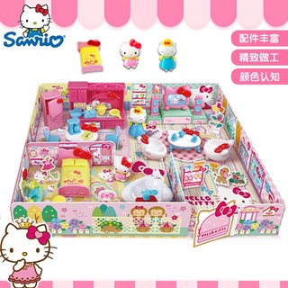 Bộ đồ chơi nhà búp bê hello kitty 50061 s4iz