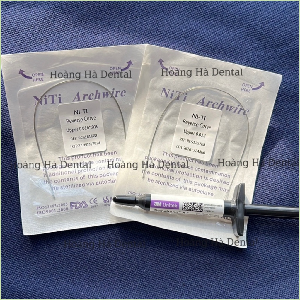 Dây cung đánh lún Dây cung reverse Dây cung ngược niềng răng - NHA KHOA HÀ NỘI