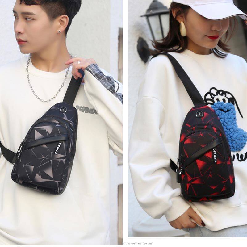 Túi Đeo Chéo Ngực Siêu Nhẹ Phong Cách Hàn Quốc Thời Trang Cho Nam