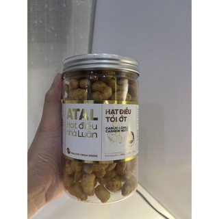 Hạt điều vị tỏi ớt và socola