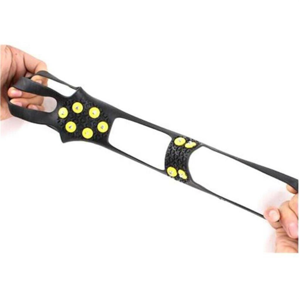 1 Cặp Đế Lót Giày Đi Tuyết + 10 Đinh Tán Chống Trượt An Toàn Nhỏ Gọn