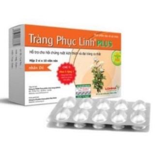 Tràng phục linh plus hộp 20 viên - hỗ trợ giảm các kích thích gây co thắt đại tràng -Chính Hãng