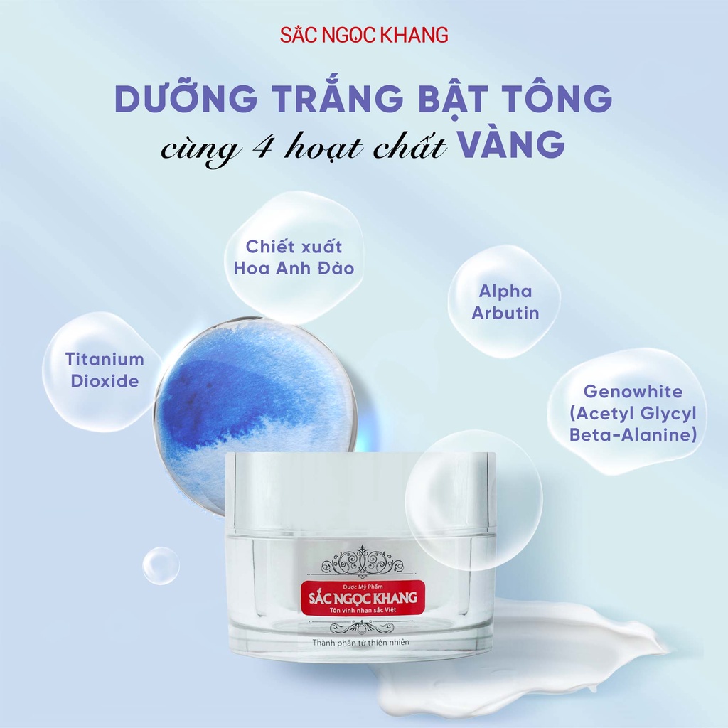 Kem Dưỡng Da Ban Ngày Sắc Ngọc Khang 5 trong 1 [Hộp 30ml]