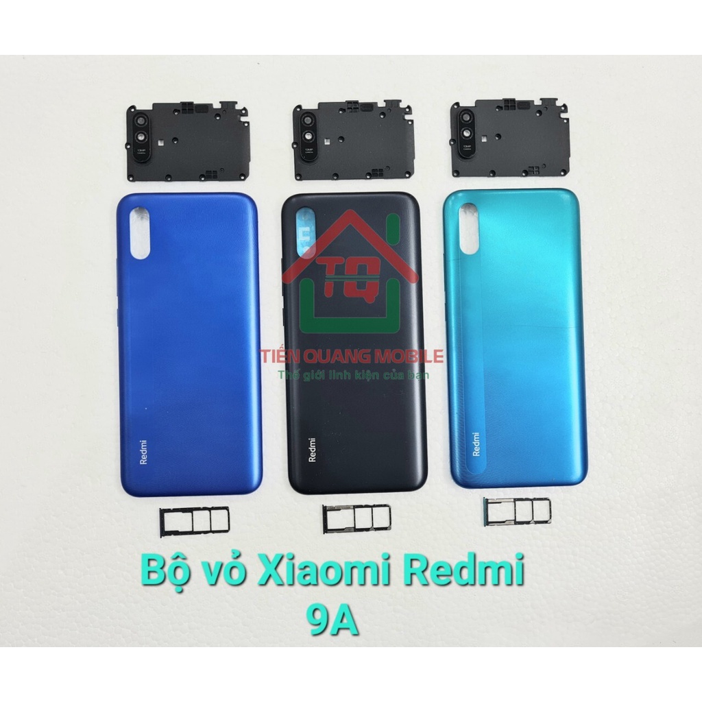 Bộ vỏ Xiaomi Redmi 9A full  đợi kính cam về hàng