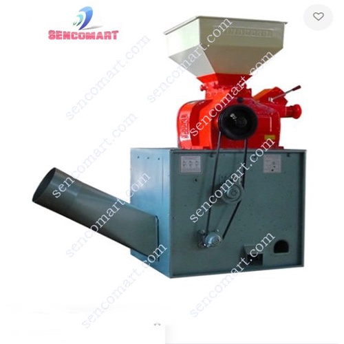 Máy bóc vỏ lúa công suất mỗi giờ 1000kg, chà gạo xát lúa uy tín