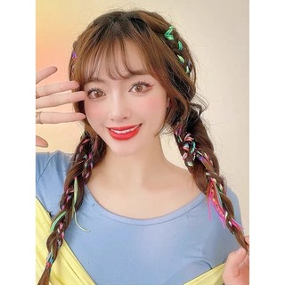 Dây tết tóc nhiều màu, bện tóc bohemian