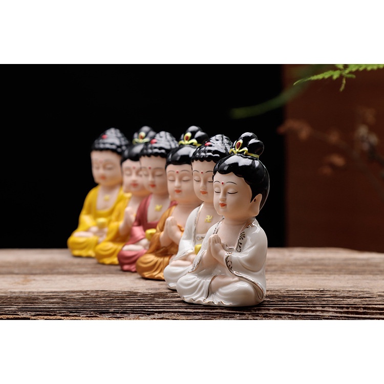 Tượng phật nhỏ trang trí nhà cửa hoặc xe hơi đem đến bình an