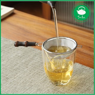 Lọc trà cán gỗ tre, lược trà đạo (không dùng lọc bột matcha)