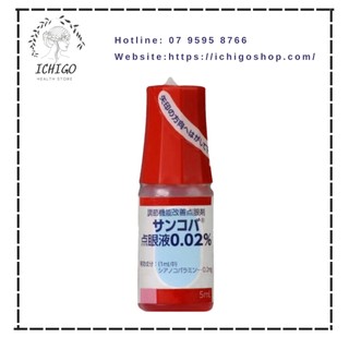 Điểu Tiết Mỏi Mắt - Nhỏ Mắt Cận Thị Sancoba Nhật Bản 5ml