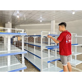 Kệ đầu siêu thị ( Cao 1m5 x dài 0.7m x 4 tầng)