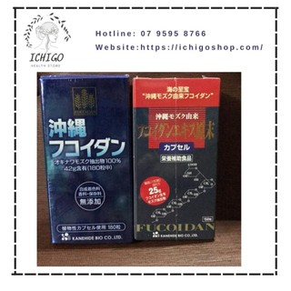 Nội địa Nhật - Fucoidan Okinawa 180v phòng ngừa và hỗ trợ điều trị ung thư