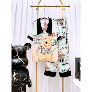 Đồ bộ pijama nữ cánh dơi lụa ,chất mịn Bigsize 60-80kg