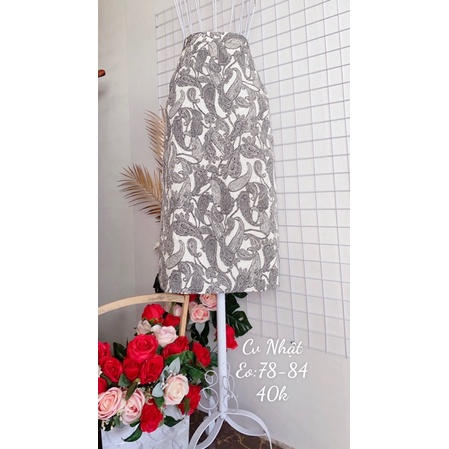 Chân váy Nhật dài kiểu