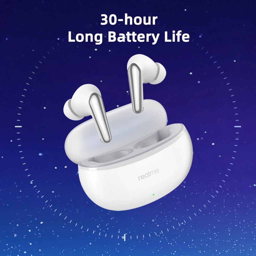 Tai Nghe Nhét Tai Realme Buds Air 3 Neo Pin 30 Giờ Chống Ồn Chống Thấm Nước IPX5 Siêu Nhẹ