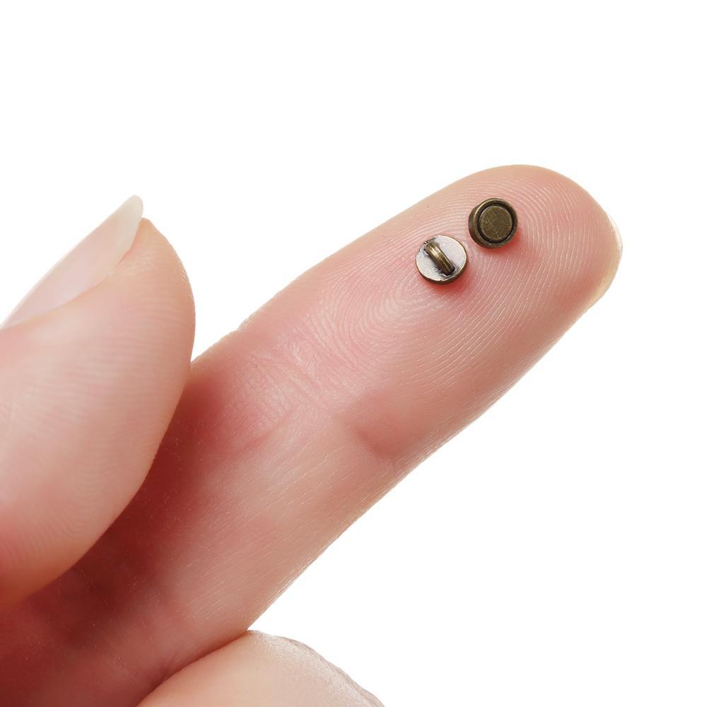 50 Nút Tròn Cầu Vồng 4 Màu Tự Khâu Thắt Lưng