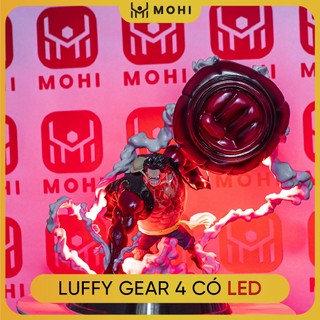 Mô hình one piece luffy, luffy gear 4, figure tượng luffy f.zero