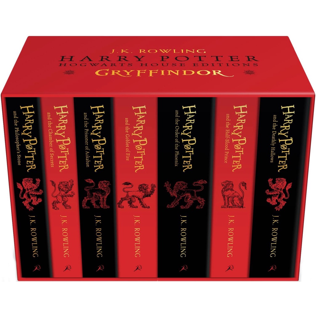 Sách: Harry Potter Gryffindor House Editions Paperback Box Set