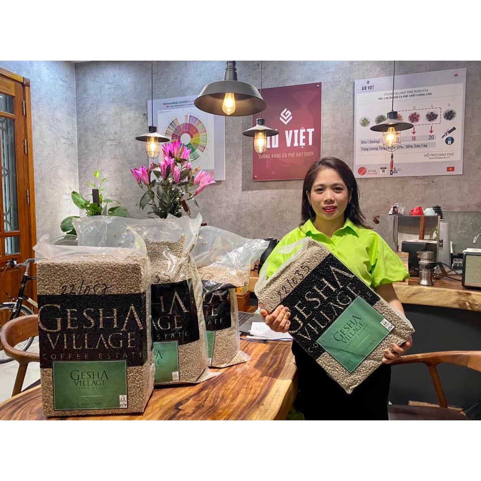 Cà phê pha Espresso Nicaragua - washed- xương rang cà phê hạt chọn Gió Việt- 250gr