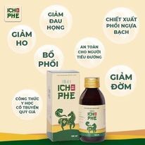 Siro ích phế bối mẫu . Hỗ Trợ giảm ho, hen, viêm phế quản, tiêu đờm, bổ phổi...