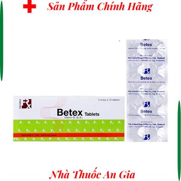 Betex  hộp 50 viên của Thái b