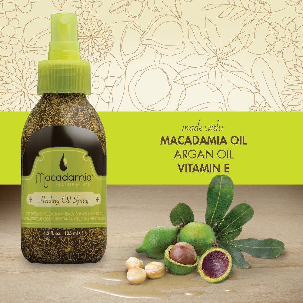 Xịt Dưỡng Macadamia Healing Oil Spray, Phục Hồi Tóc Hư Tổn 125ml - M_3006