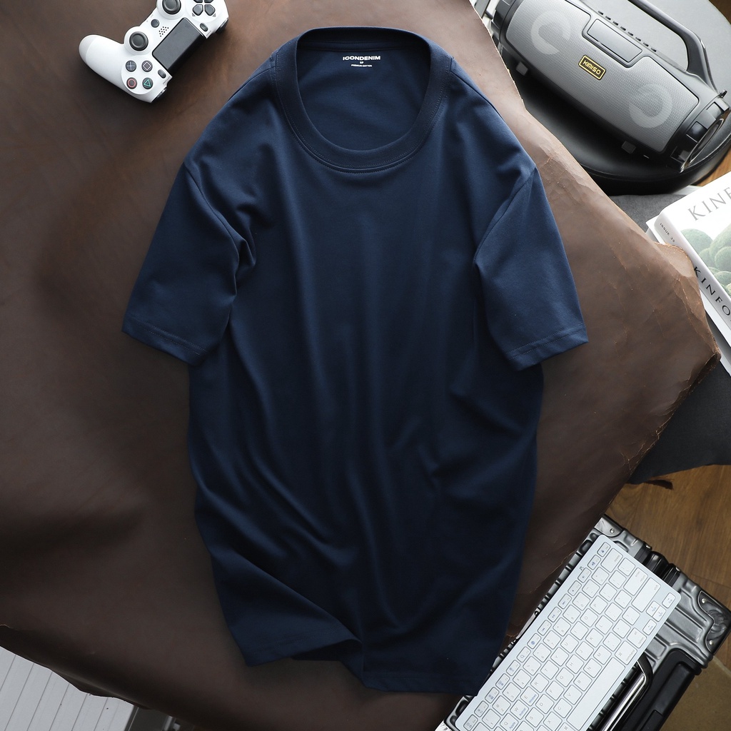 Áo thun nam Basic ICDN Lightweight chất Cotton mềm mại nhẹ thoáng mát - ATID0190