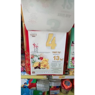 Lịch Bloc Siêu Đại 2023 (25×35cm )