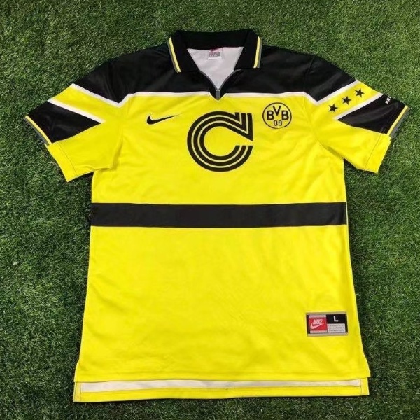 Áo Thun Thể Thao Tay Ngắn 96-97 Borussia Dortmund Size S-XXL