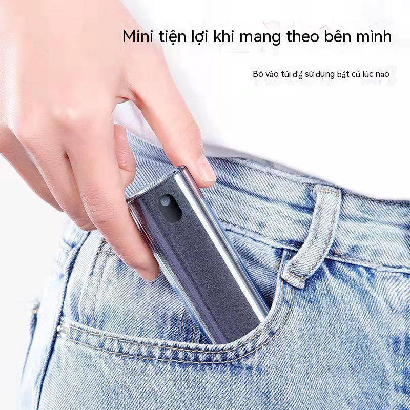 Bình Xịt Vệ Sinh Làm Sạch Màn Hình Máy Tính Bảng, Laptop-Bộ Vệ Sinh Điện Thoại 2 in1