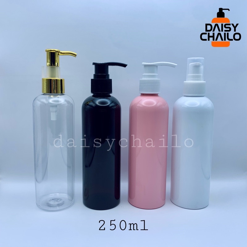 Chai Nhựa Chiết Mỹ Phẩm 250ml Vòi Nhấn