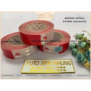 Băng dính phản quang cảnh báo an toàn ô tô bán theo mét