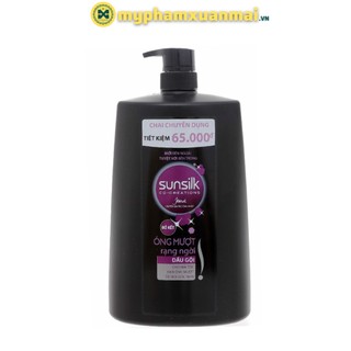 Dầu gội Sunsilk Đen mềm mượt 1.4kg