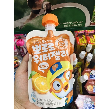 Pororo Thạch Cam 120ml -Cam (túi)