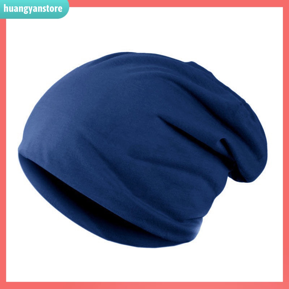 HY| Mũ trùm đầu dệt kim phong cách hip-hop cá tính cho nam và nữ