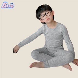 Bộ Đồ Ngủ Áo + Quần Dài Giữ Ấm Co Giãn Thoải Mái Thời Trang Cho Bé Trai 3-15 Tuổi 110-160 Tuổi