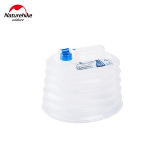 Can, bình nước gấp gọn 5l, 10l, 15l cắm trại dã ngoại naturehike nh14s002-t