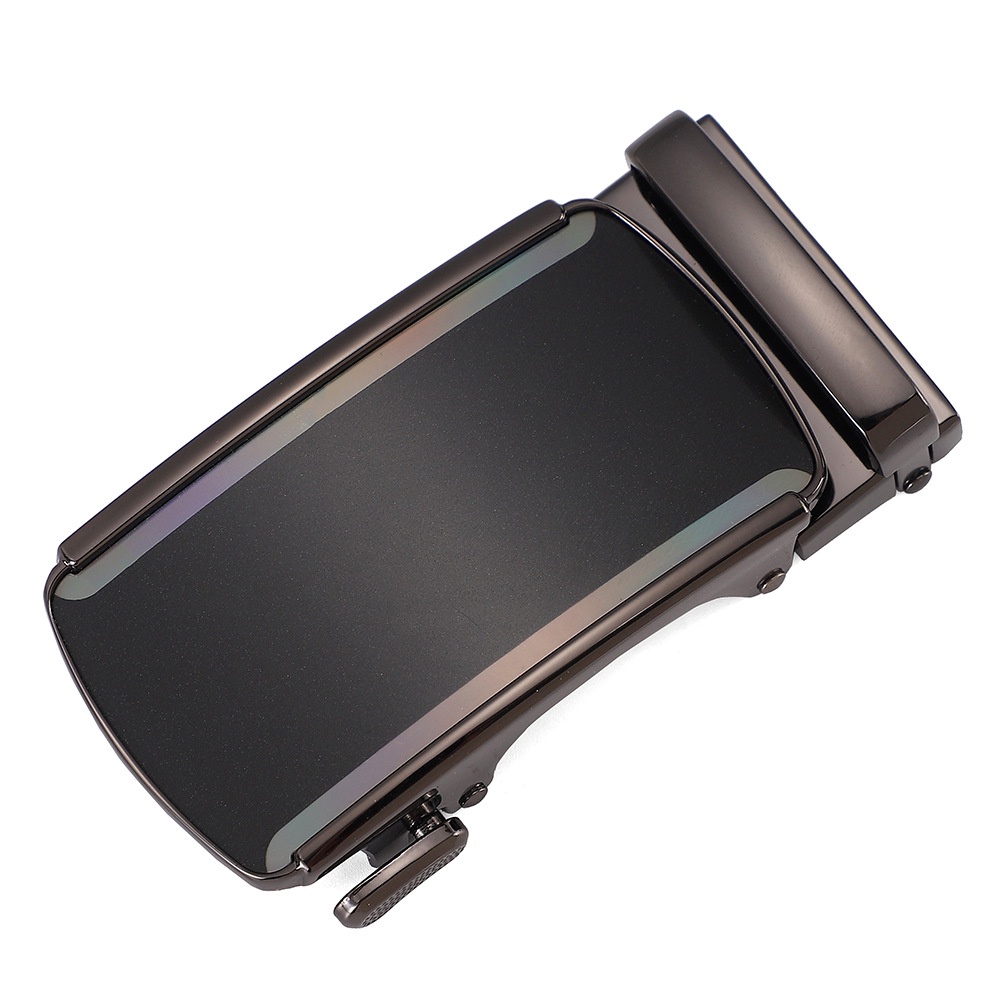 Thắt Lưng Da Hai Mặt Khóa Hợp Kim Kẽm Tự Động Phong Cách retro Cho Nam