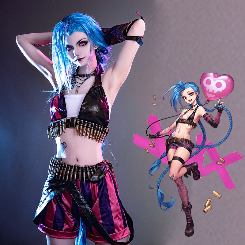 [ORDER] Trang phục COSPLAY JinX LOL